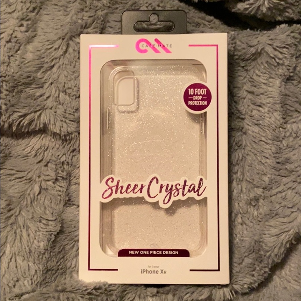 Case-mate sheer crystal iPhone XR